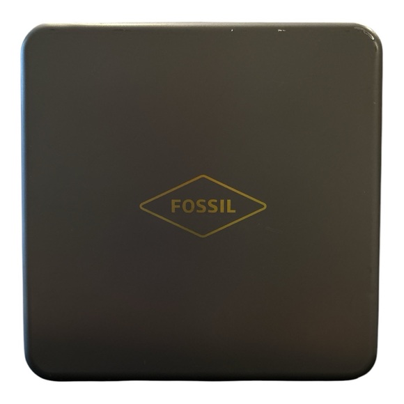 Fossil NIB Black leather Bi-fold with extra flap Kyle traveler wallet. WLT4 - Picture 3 of 6